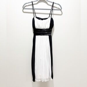 CITY TRIANGLES Y2K Homecoming Cocktail Elegant Black and White Women's Dress S